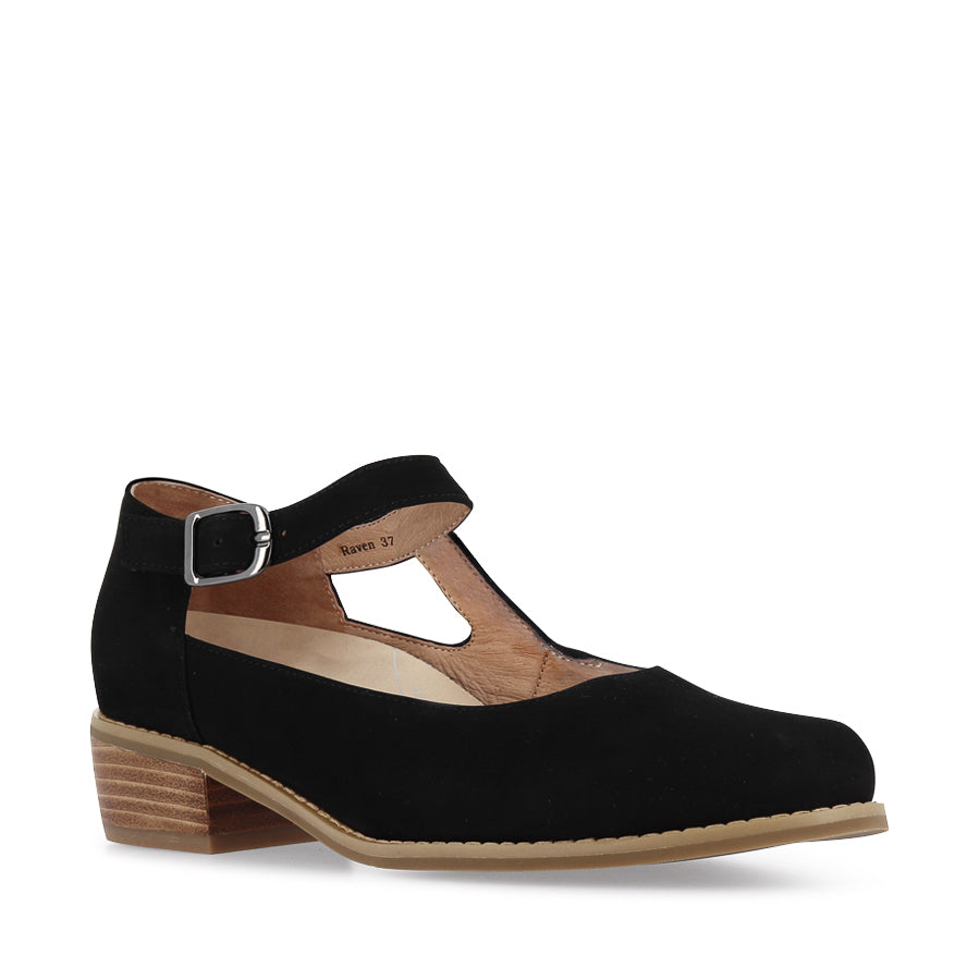 RAVEN - BLACK NUBUCK