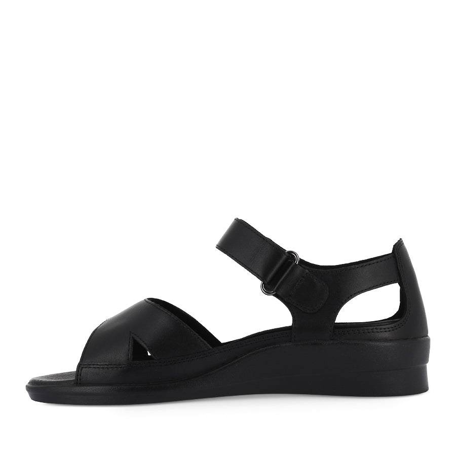 TASHA - BLACK LEATHER