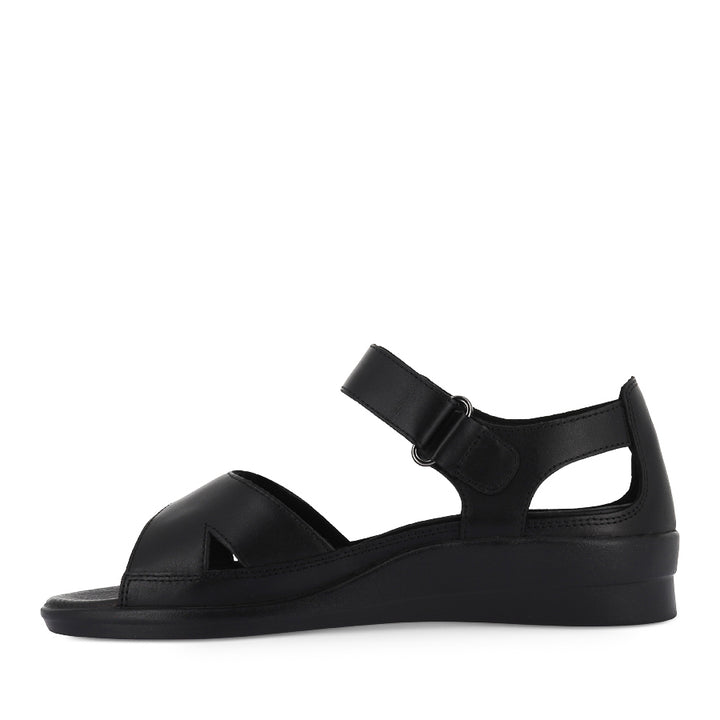 TASHA - BLACK LEATHER