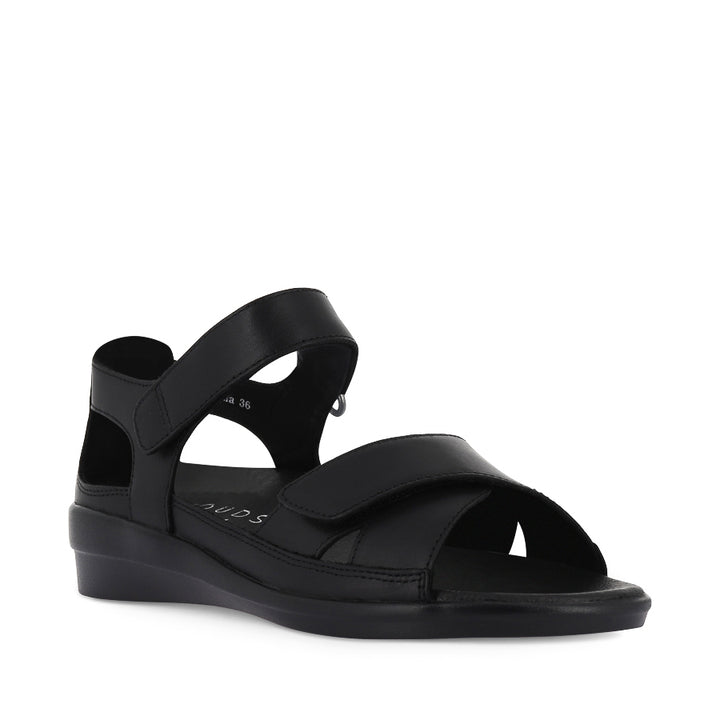 TASHA - BLACK LEATHER