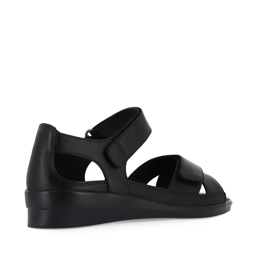 TASHA - BLACK LEATHER