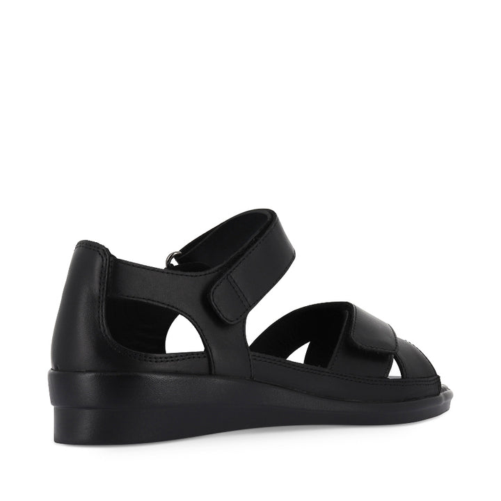 TASHA - BLACK LEATHER