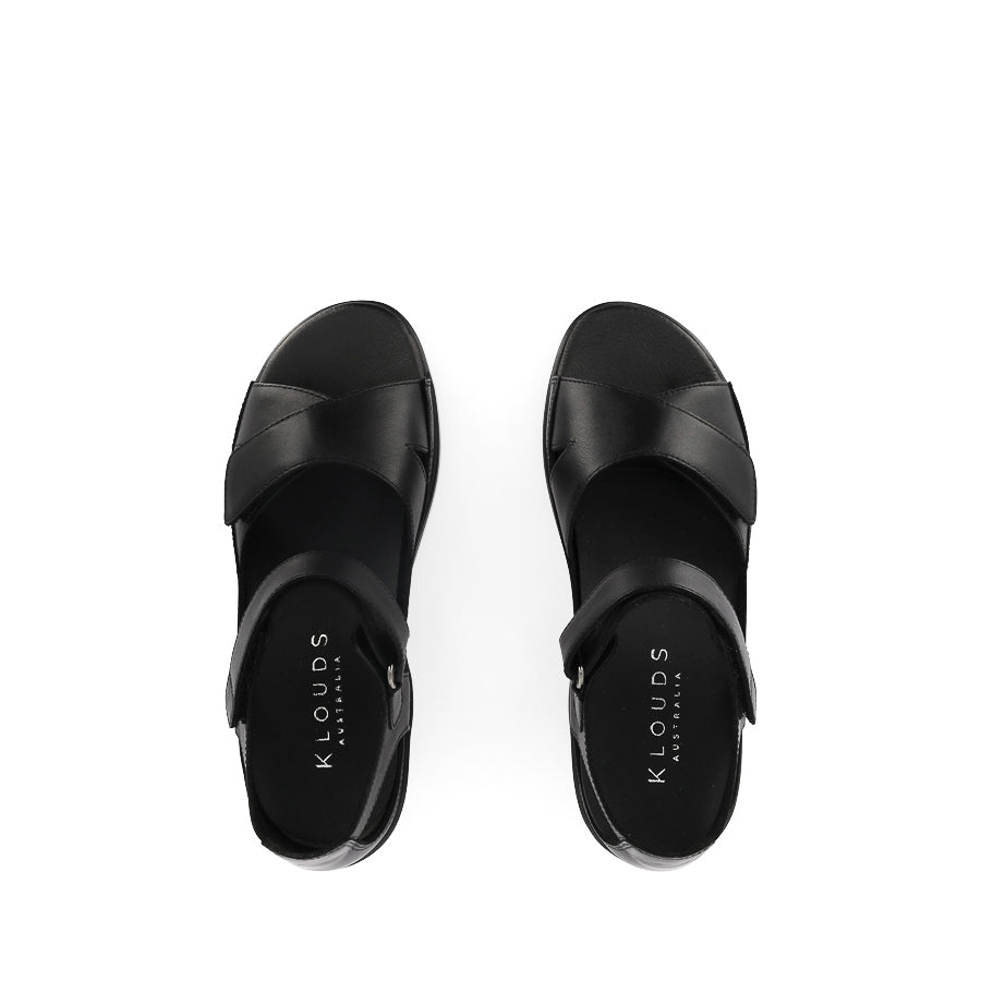 TASHA - BLACK LEATHER