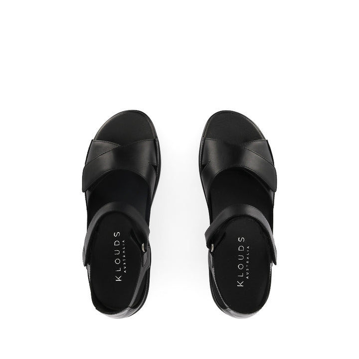 TASHA - BLACK LEATHER