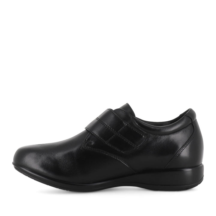 WHISPER - BLACK/STRETCH LEATHER