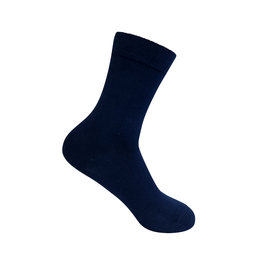 HERITAGE BAMBOO SOFT CUFF SOCKS - NAVY