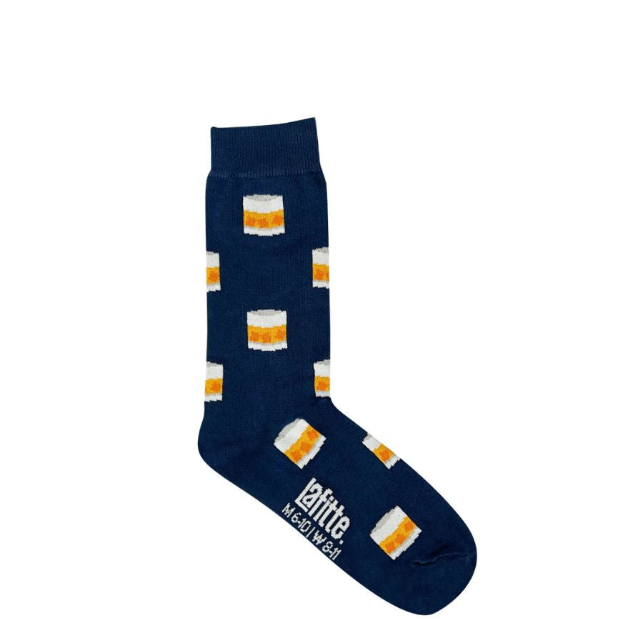 WHISKEY CREW SOCK - NAVY