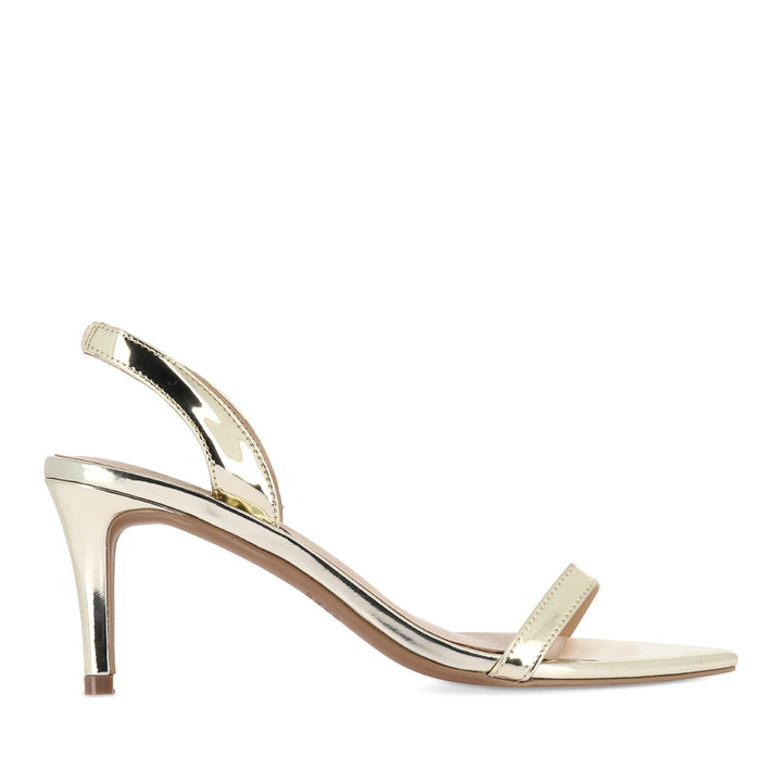 CLARA - GOLD METALLIC LEATHER