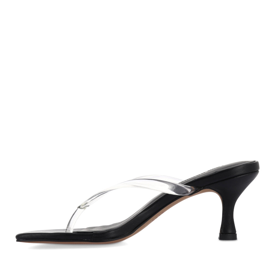 KEELEY SANDAL - BLACK LEATHER