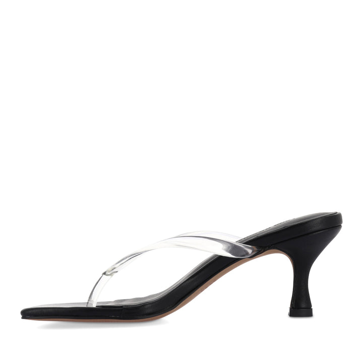 KEELEY SANDAL - BLACK LEATHER