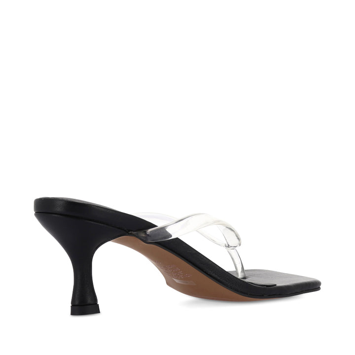 KEELEY SANDAL - BLACK LEATHER