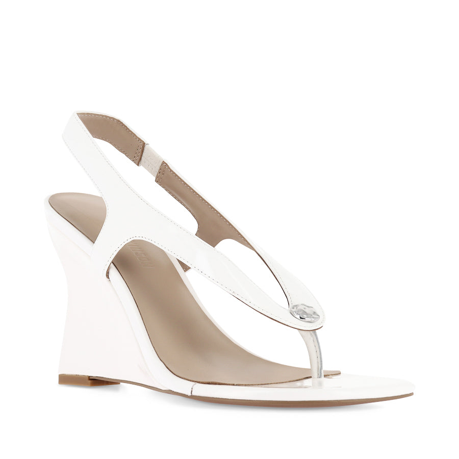 MARTINE - WHITE LEATHER