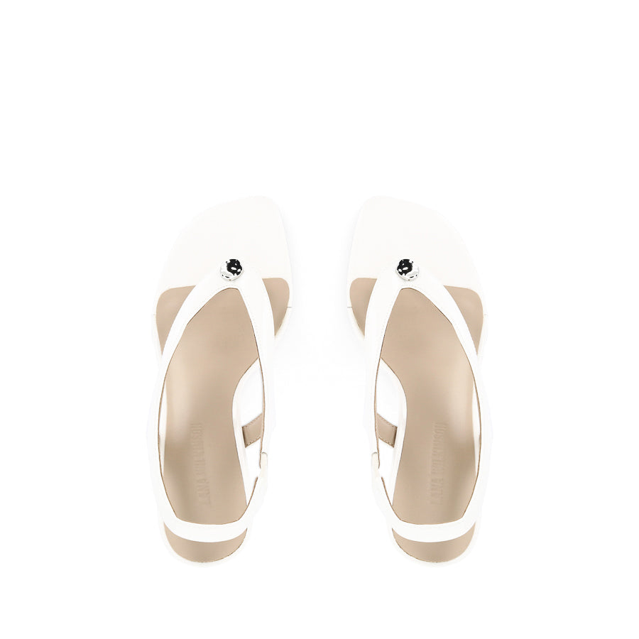 MARTINE - WHITE LEATHER