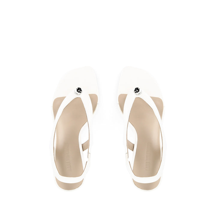 MARTINE - WHITE LEATHER