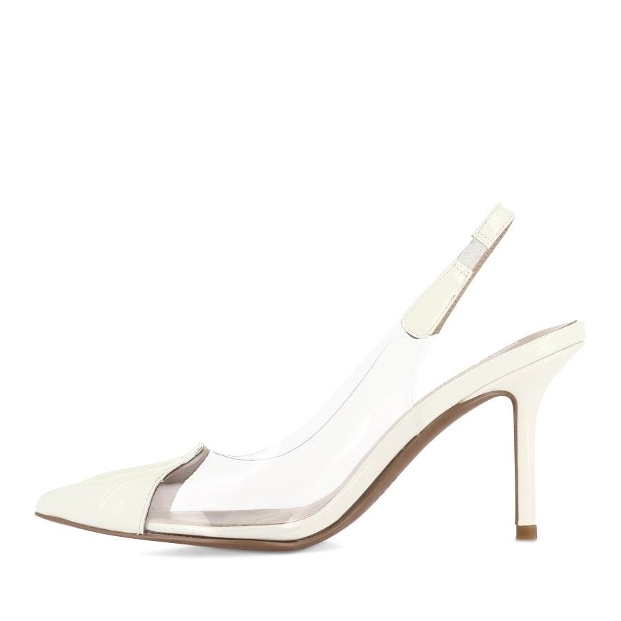 REMI - IVORY PATENT LEATHER
