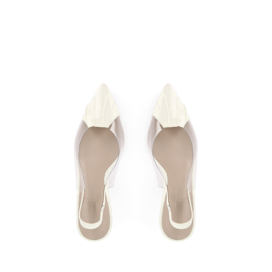 REMI - IVORY PATENT LEATHER