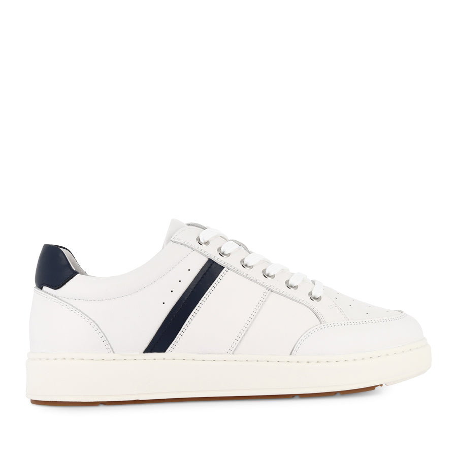 LINCOLN - WHITE/NAVY LEATHER