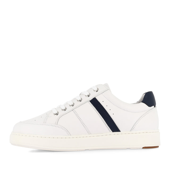 LINCOLN - WHITE/NAVY LEATHER