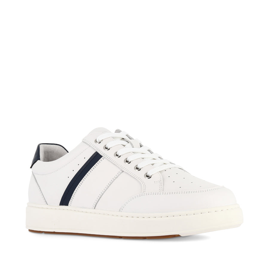 LINCOLN - WHITE/NAVY LEATHER