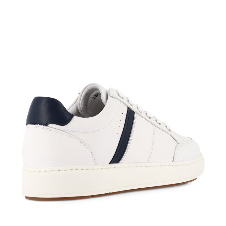 LINCOLN - WHITE/NAVY LEATHER