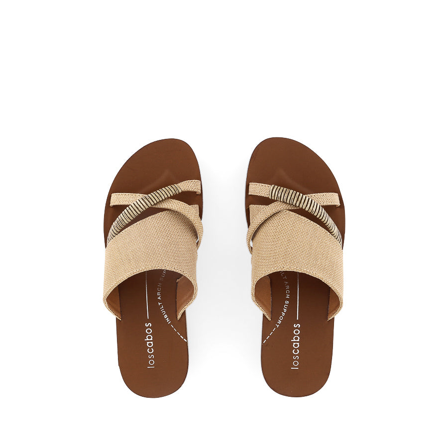 BRIDE - CARAMEL RAFFIA