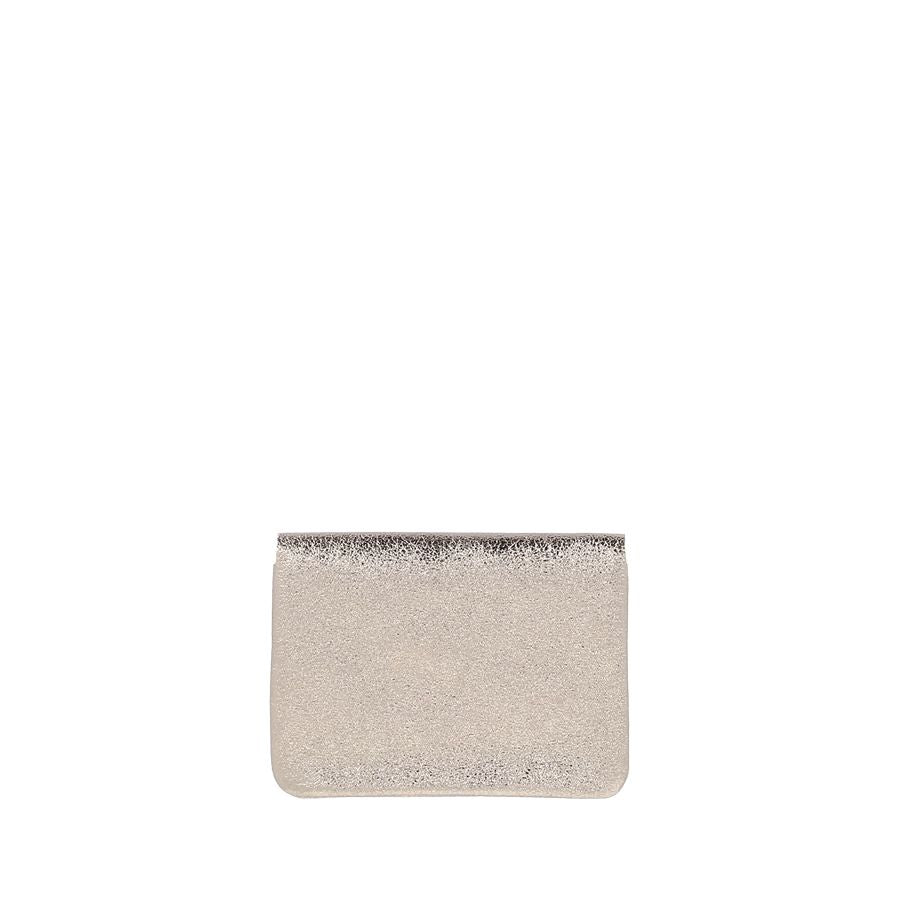 COIN PURSE - METALLIC CHAMPAGNE