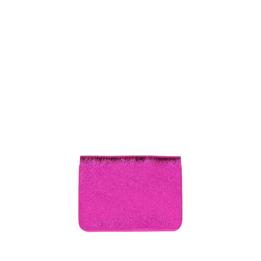COIN PURSE - METALLIC FUCHSIA
