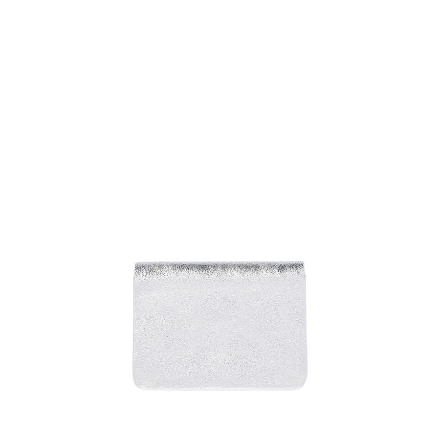 COIN PURSE - METALLIC SILVER