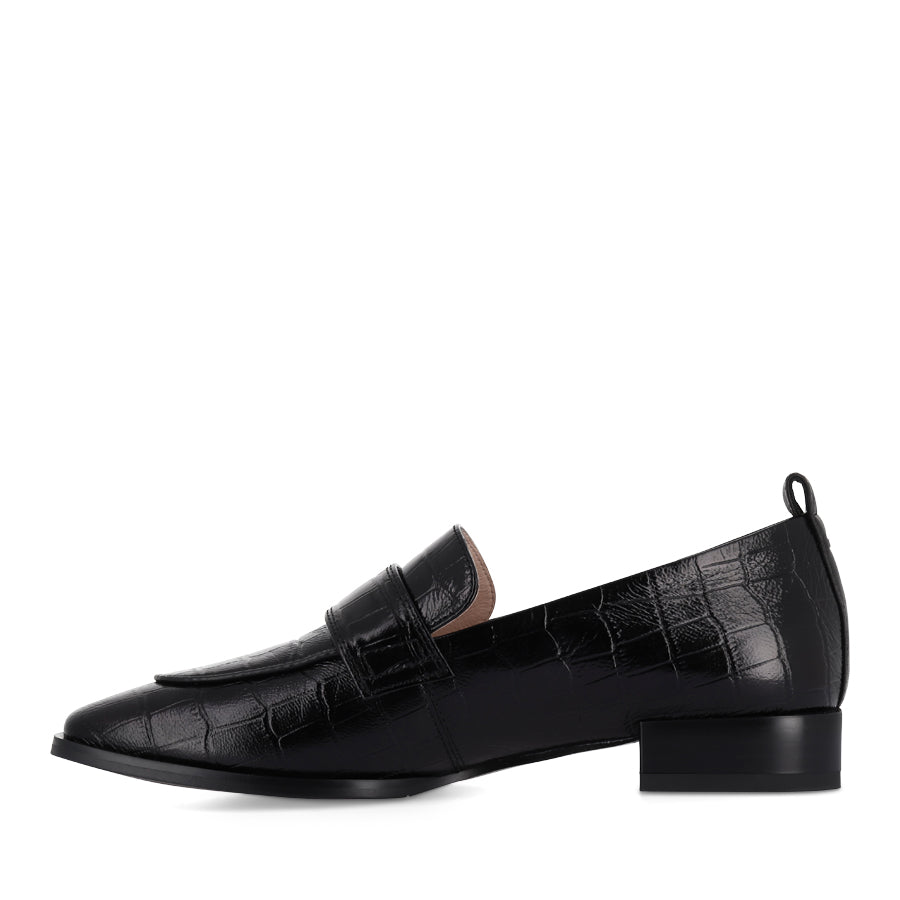 ALTER - BLACK CROC LEATHER