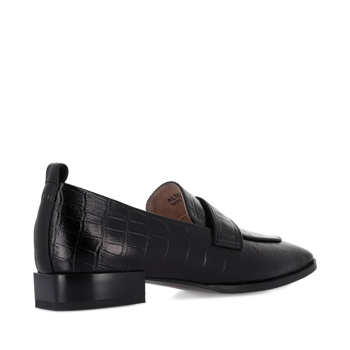ALTER - BLACK CROC LEATHER