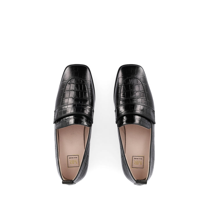 ALTER - BLACK CROC LEATHER