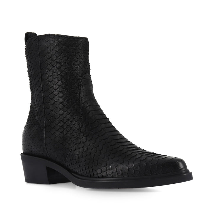 MACE - BLACK REPTILE LEATHER