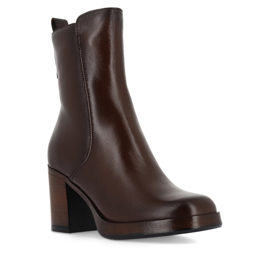 MICAELA - CHOCOLATE LEATHER