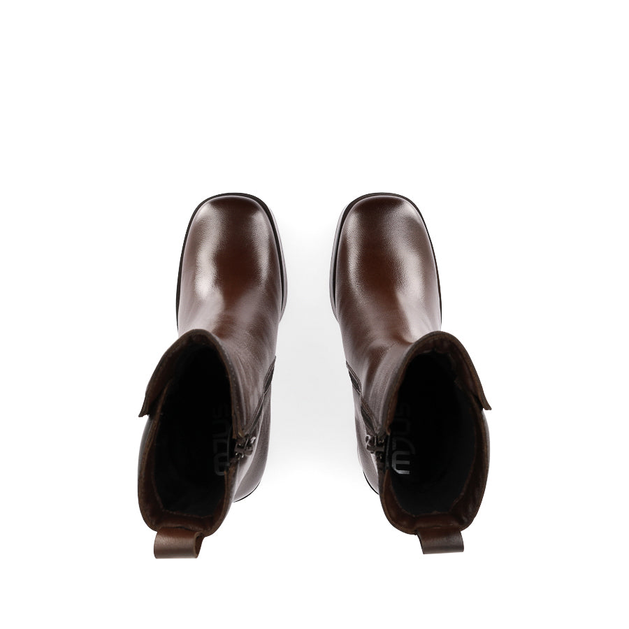 MICAELA - CHOCOLATE LEATHER