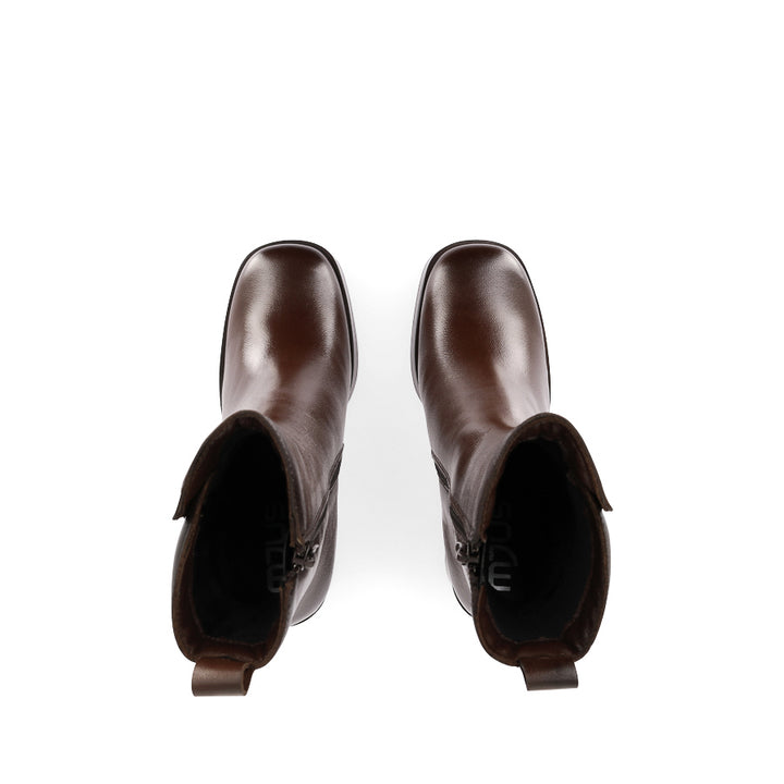 MICAELA - CHOCOLATE LEATHER