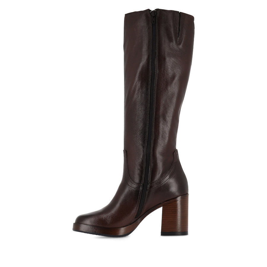 MIRA - CHOCOLATE LEATHER