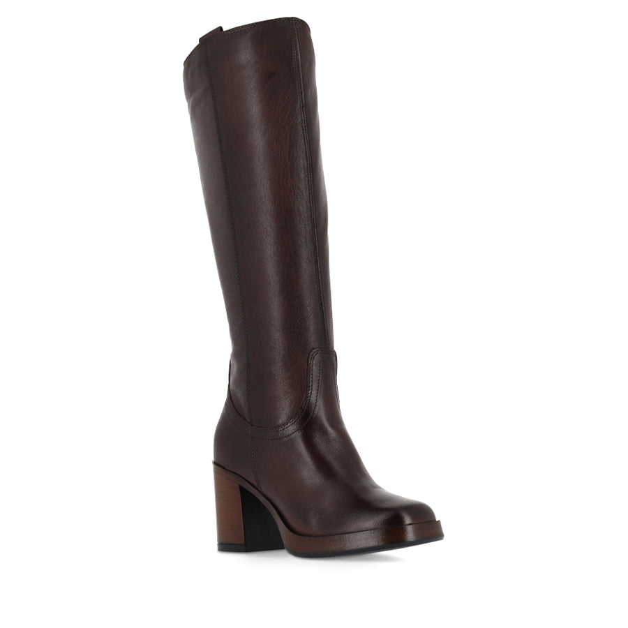 MIRA - CHOCOLATE LEATHER