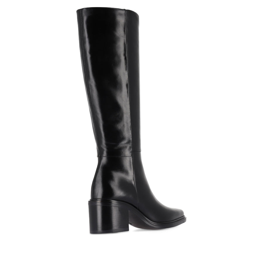 MYLA - BLACK LEATHER