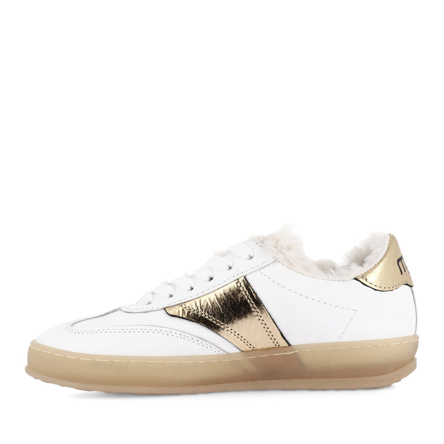 TILLY - WHITE SUEDE/FUR