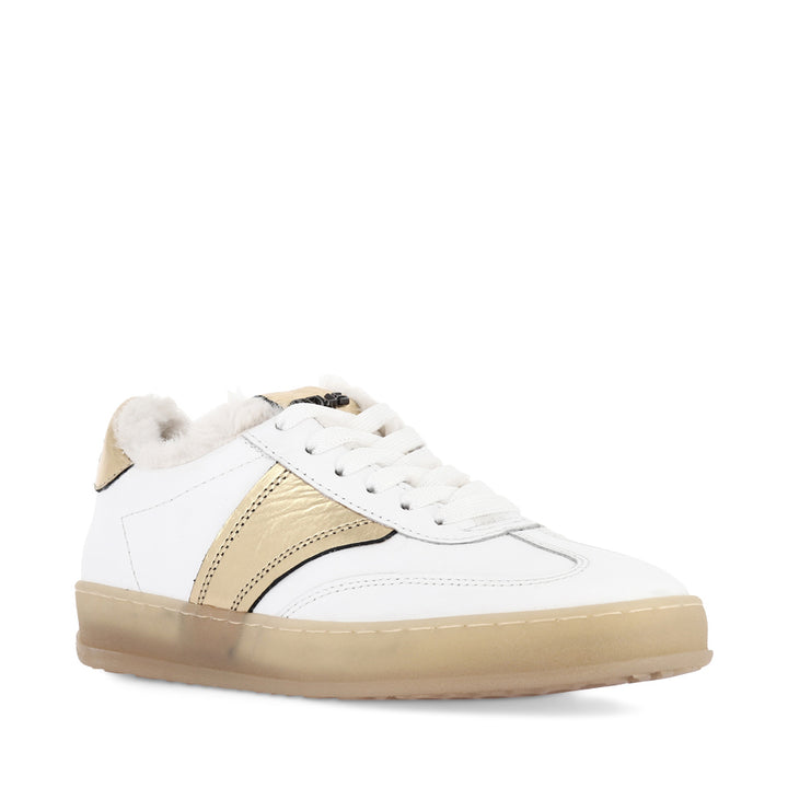 TILLY - WHITE SUEDE/FUR