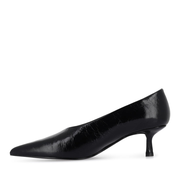 DAIS - BLACK CRINKLE LEATHER
