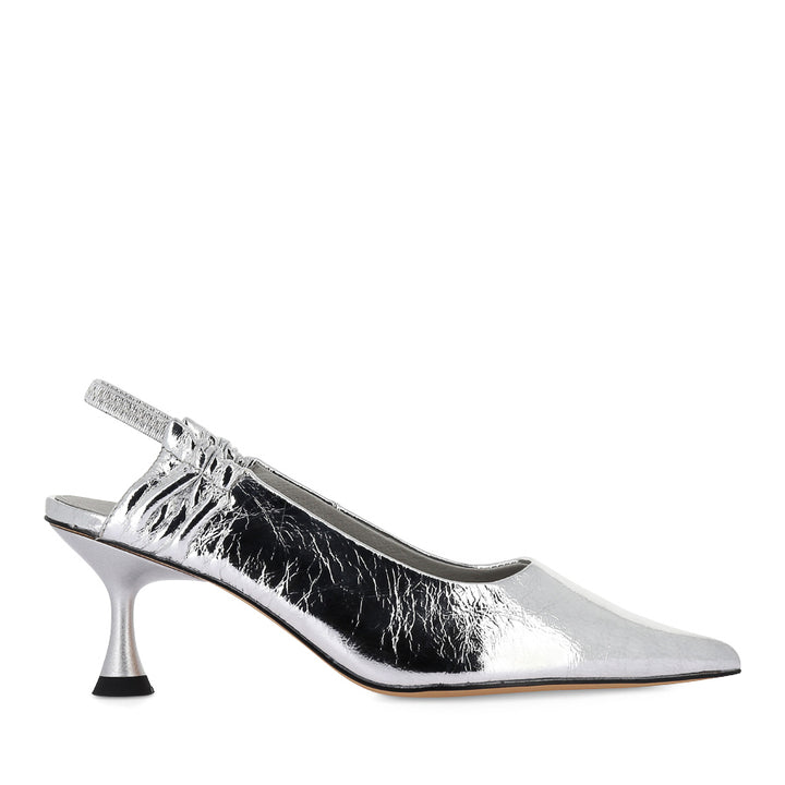 FIKEL - SILVER FOIL LEATHER