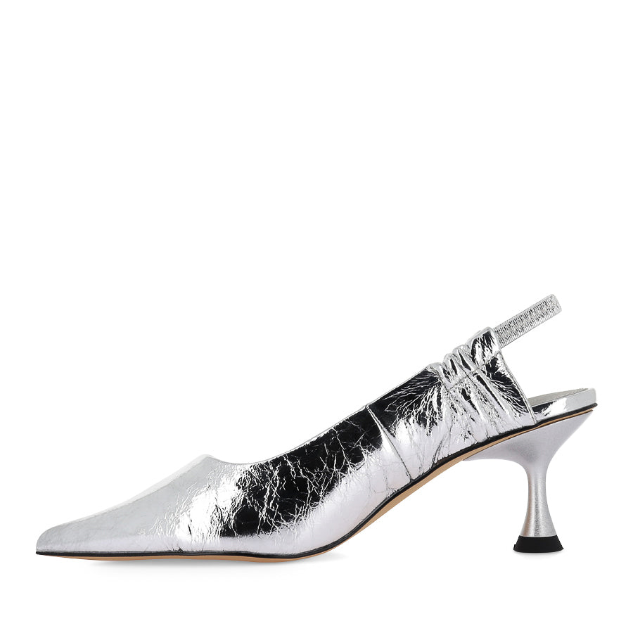 FIKEL - SILVER FOIL LEATHER