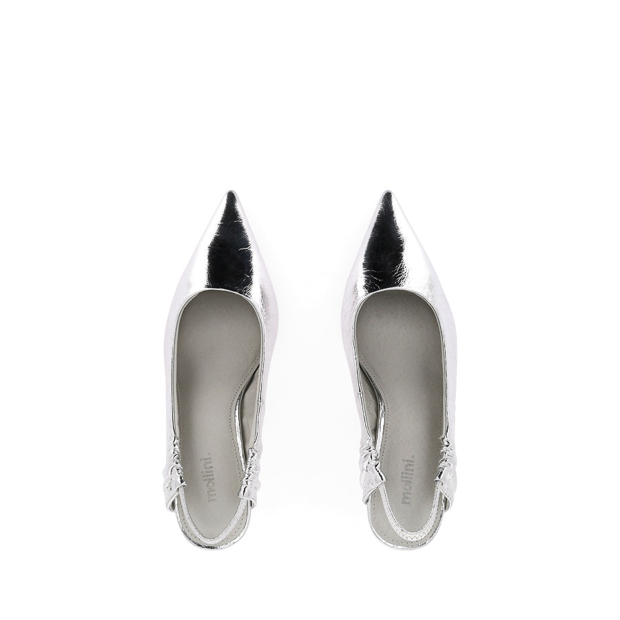FIKEL - SILVER FOIL LEATHER