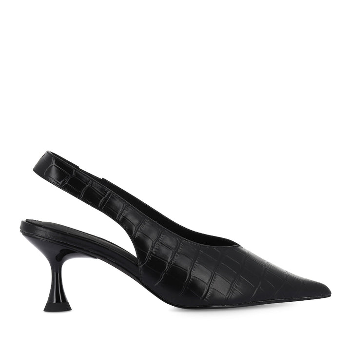 FINH - BLACK CROC LEATHER