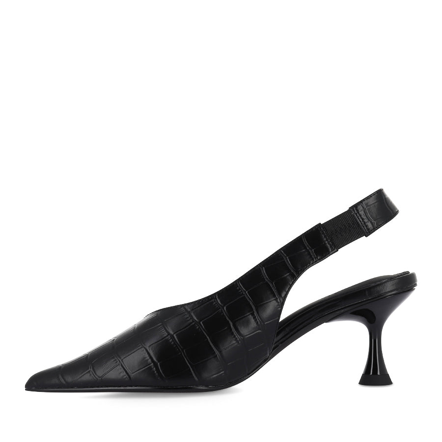 FINH - BLACK CROC LEATHER