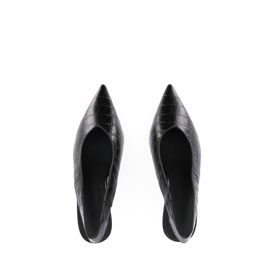 FINH - BLACK CROC LEATHER
