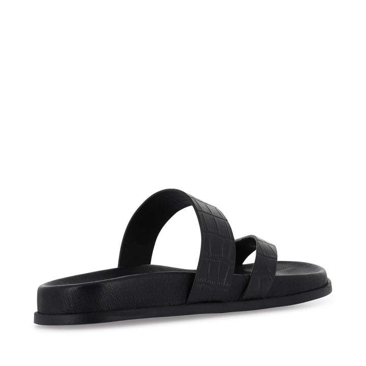 HAULEN - BLACK CROC LEATHER