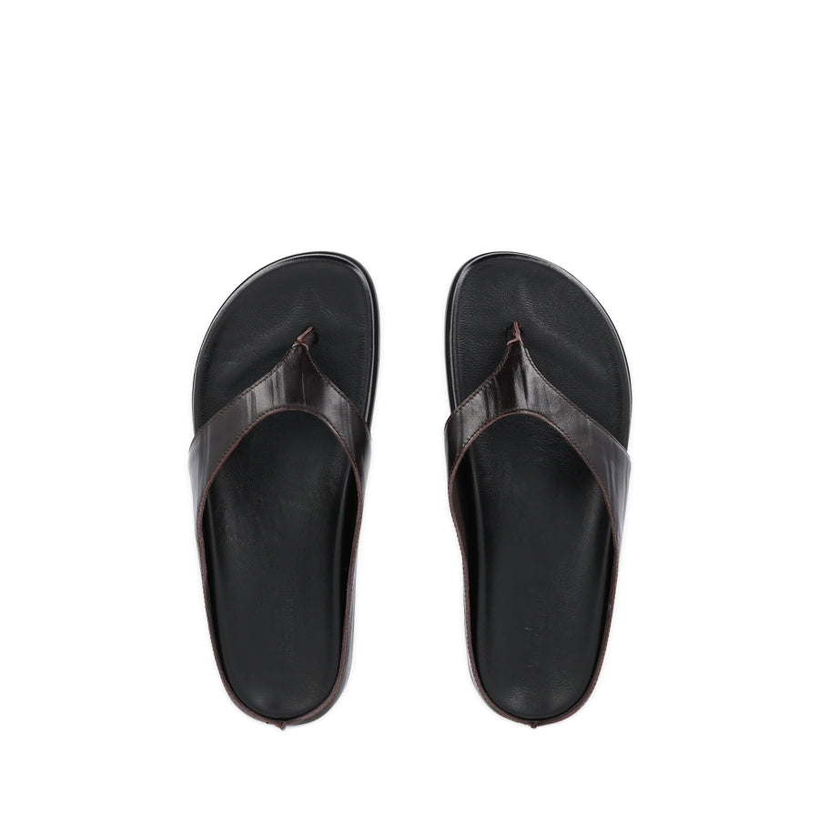 HONIE - CHOC EMBOSSED LEATHER