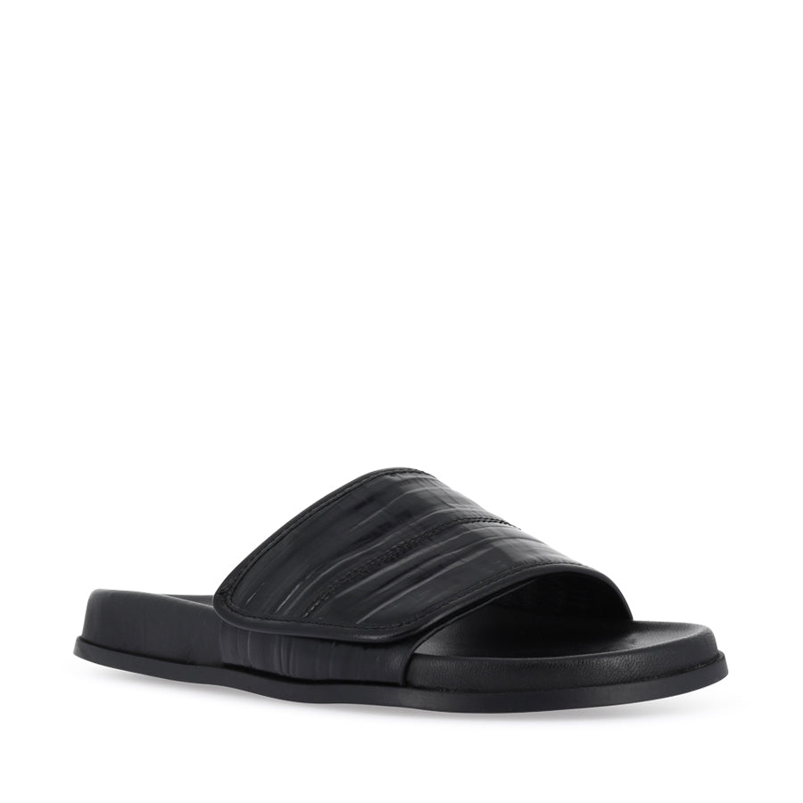 HYOBI - BLACK EMBOSSED LEATHER
